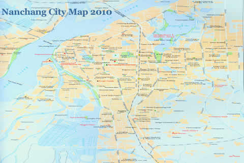 Nanchang city map